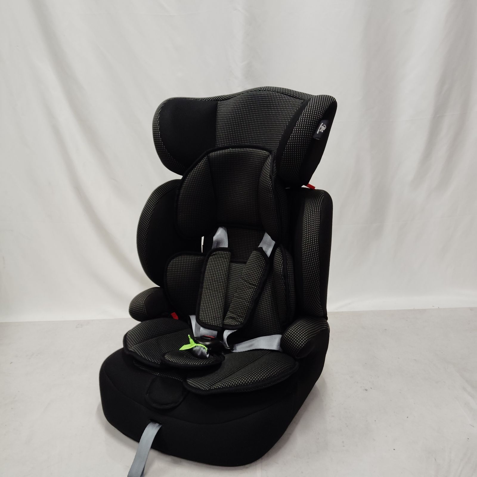 マムズキャリー ジュニアシート ベビーFUN ハーネス ハイバックシート ネオ ブラック 黒