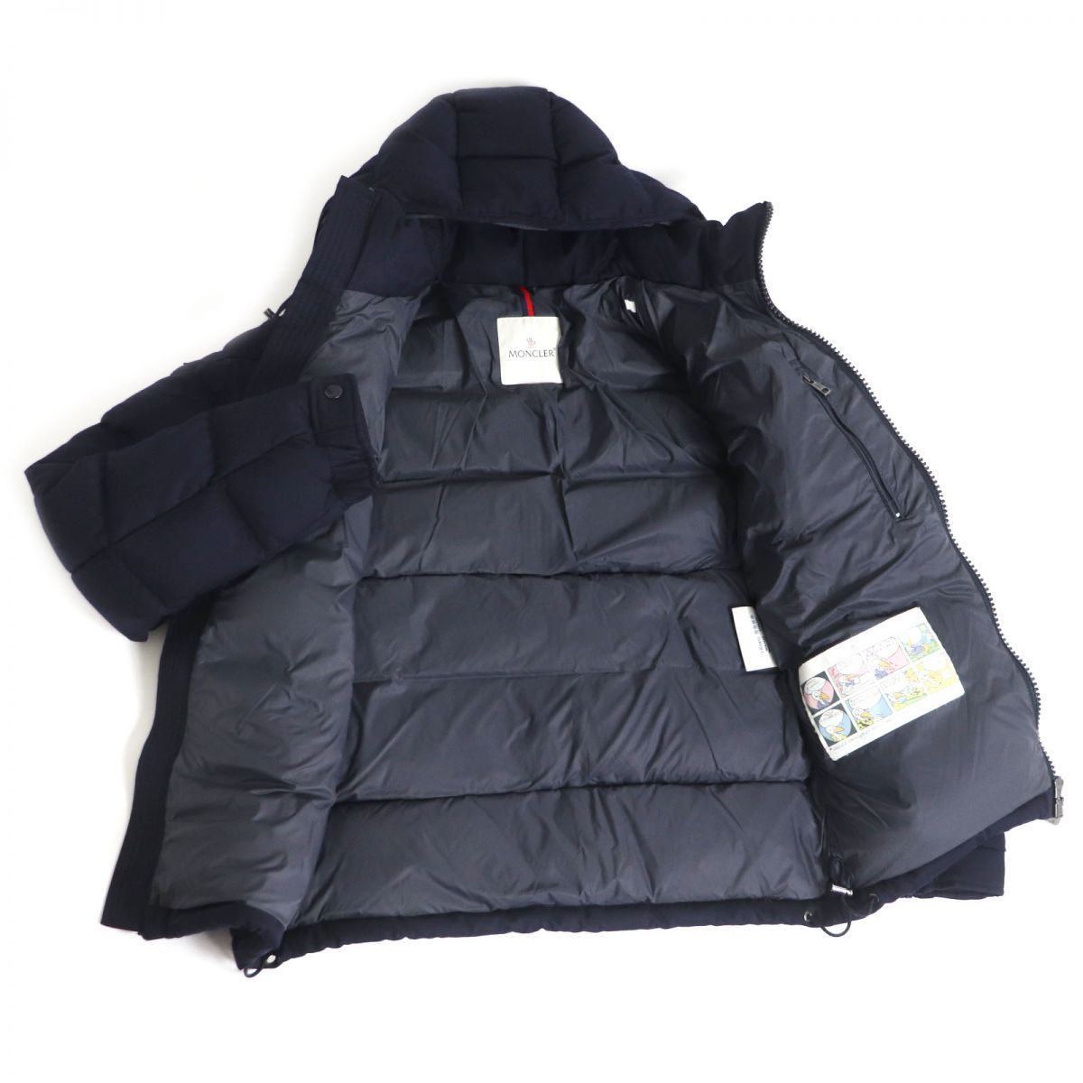 美品□モンクレール MONTGENEVRE/モンジュネーブル ロゴワッペン