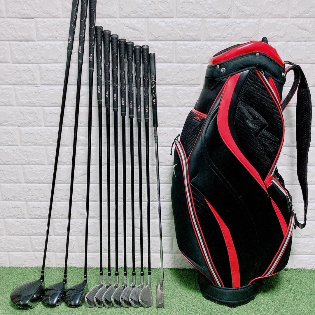 ゴルフクラブ メンズ セット MEGAKING AXEL 11本 初心者 ゴルフクラブ メンズ セット MEGAKING AXEL 11本 初心者 - メルカリ