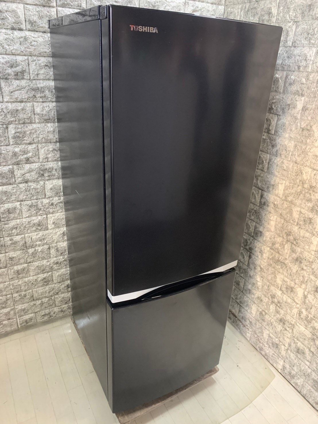 大阪送料無料☆3か月保障付き☆冷蔵庫☆2021年☆東芝☆2ドア☆GR-S15BS 