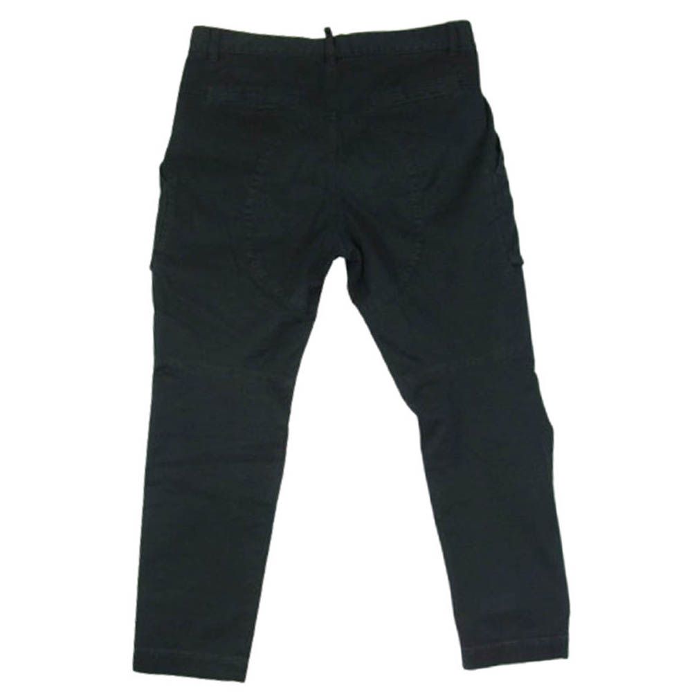 DSQUARED2 ディースクエアード s74kb0732 s39021 CARGO PANTS カーゴ パンツ ブラック系 46