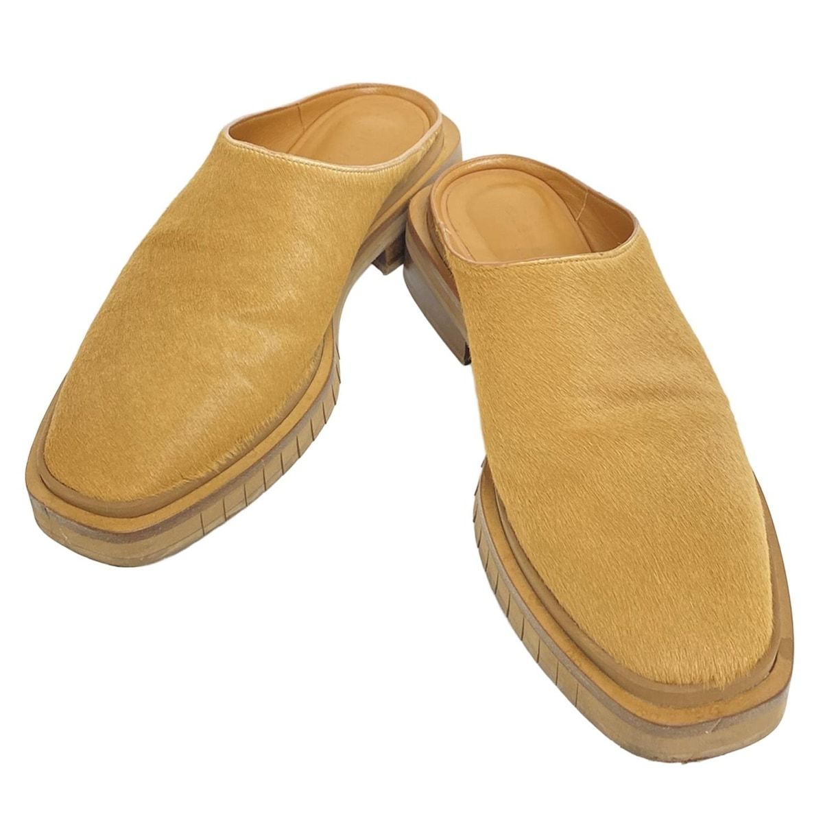 CLERGERIE クレジュリー サンダル 37 レディース - ライトブラウン