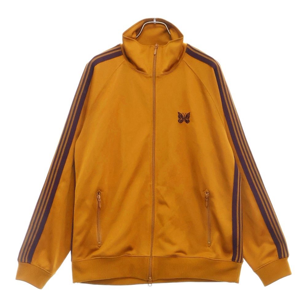 Needles トラックジャケット マスタード 21ss IN180 Needles (ニードルス) 21SS POLY SMOOTH TRACK JACKET ポリエステル