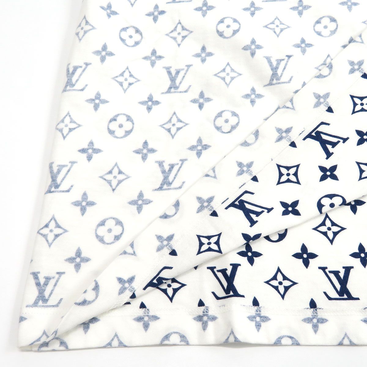 ルイヴィトン LV エスカル プリンテッド Tシャツ モノグラム 1A8QDI レディース ホワイト LOUIS VUITTON【中古】  【アパレル・小物】