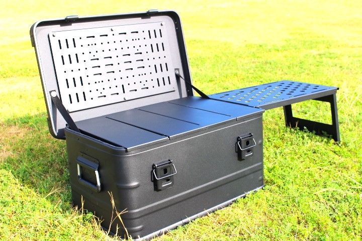 キャンプ収納箱 トランク収納ボックス