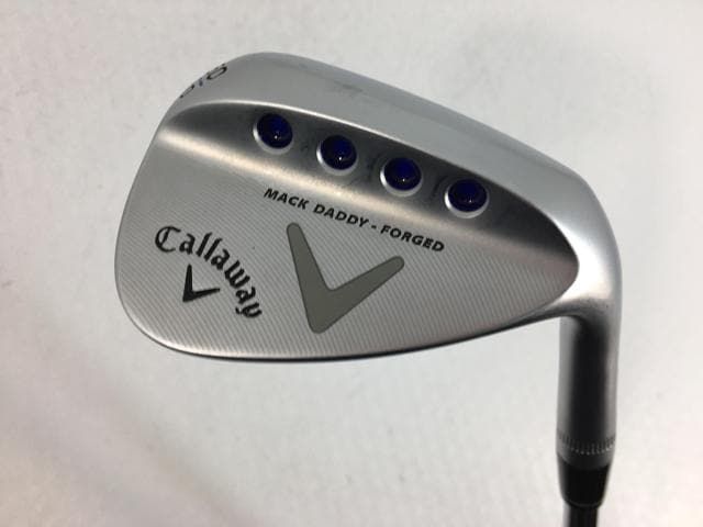 【中古ゴルフクラブ】キャロウェイ MACK DADDY フォージド ウェッジ クローム 50.10 (日本仕様) D/G AW【14日間返品OK】