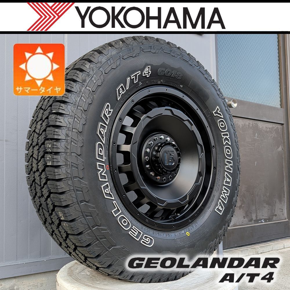 新品】JK JL ラングラー 17インチ サマータイヤホイール 4本