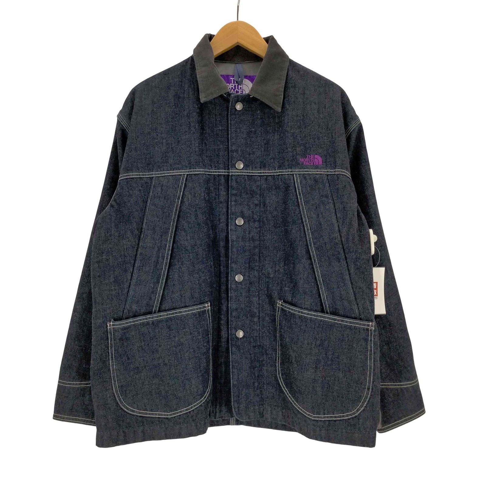 ノースフェイスパープルレーベル THE NORTH FACE PURPLE LABEL Denim Field Jacket windstopper レディース WS