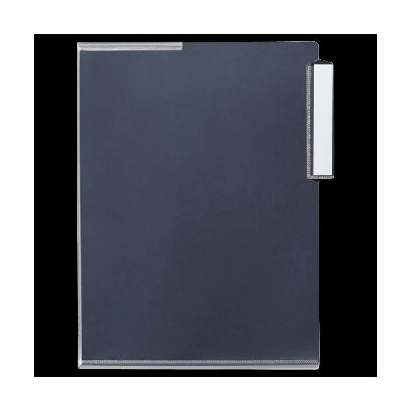 まとめ G-Aim 見出し付ホルダー A4サイドインデックス マチ付 YF-820M 1パック 5枚 ×30セット