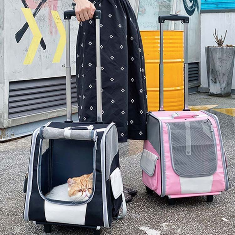 ペットキャリーカート キャスター 2輪 ペットキャリー スーツ