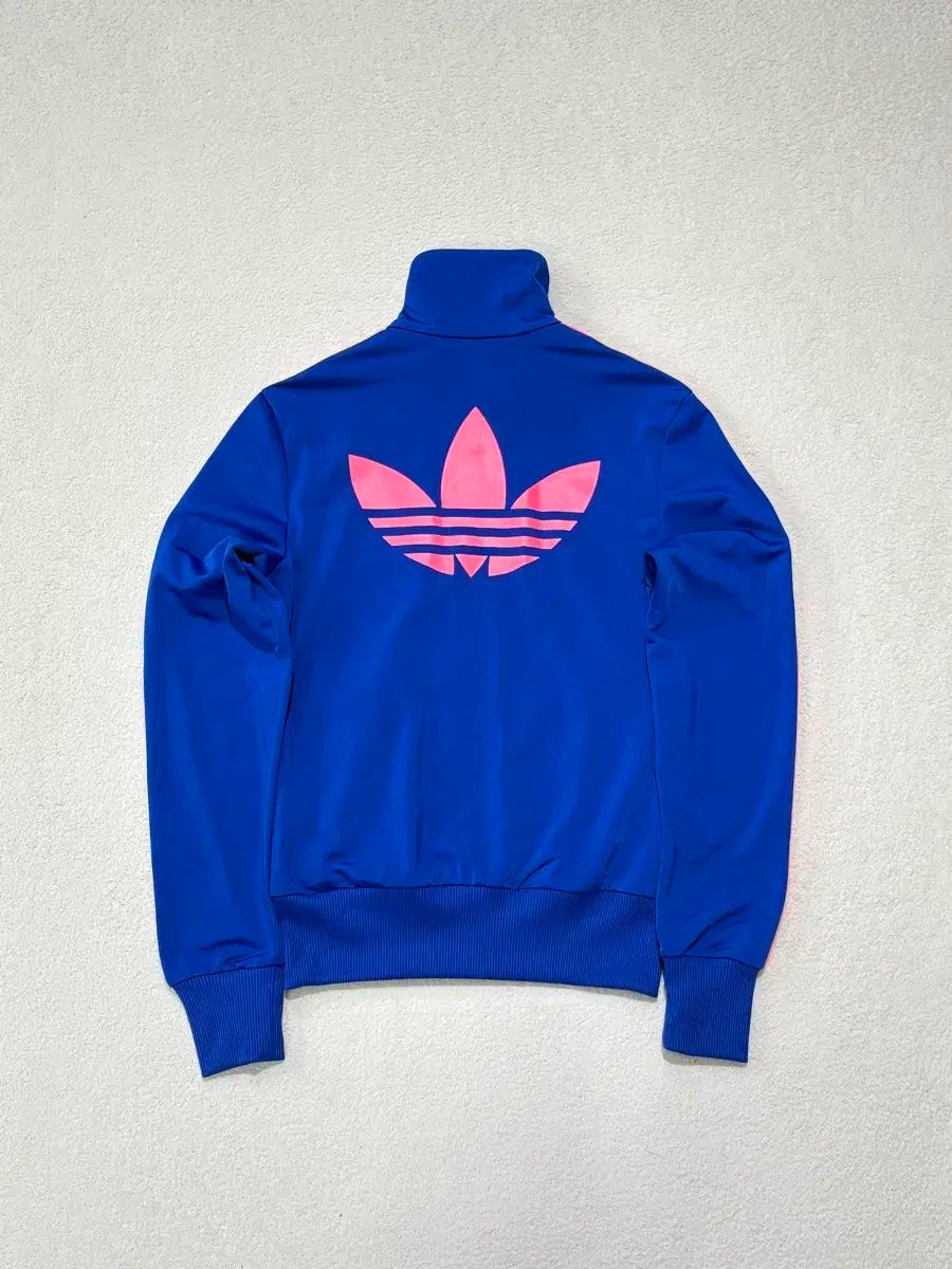 adidas アディダス ファイヤーバード 後ろロゴ 青 蛍光 ホットピンク レディース ジャージ 85