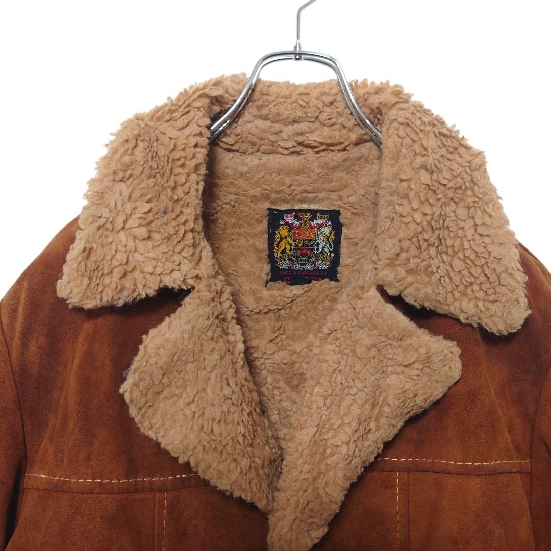 vintage】CANADA製 スエードレザー ランチジャケット A-2924 - メルカリ