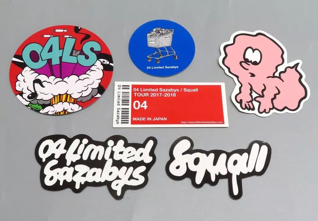 中古】シール・ステッカー(男性) 04 Limited Sazabys ステッカーセット