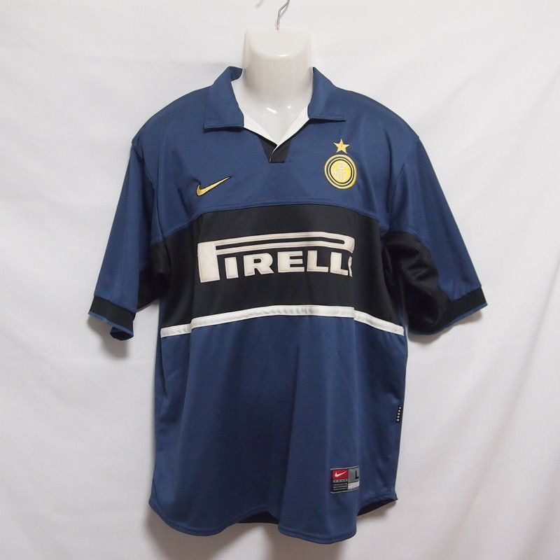古着 メンズL ナイキ インテル 98/99 3rd ユニ 10 BAGGIO - メルカリ