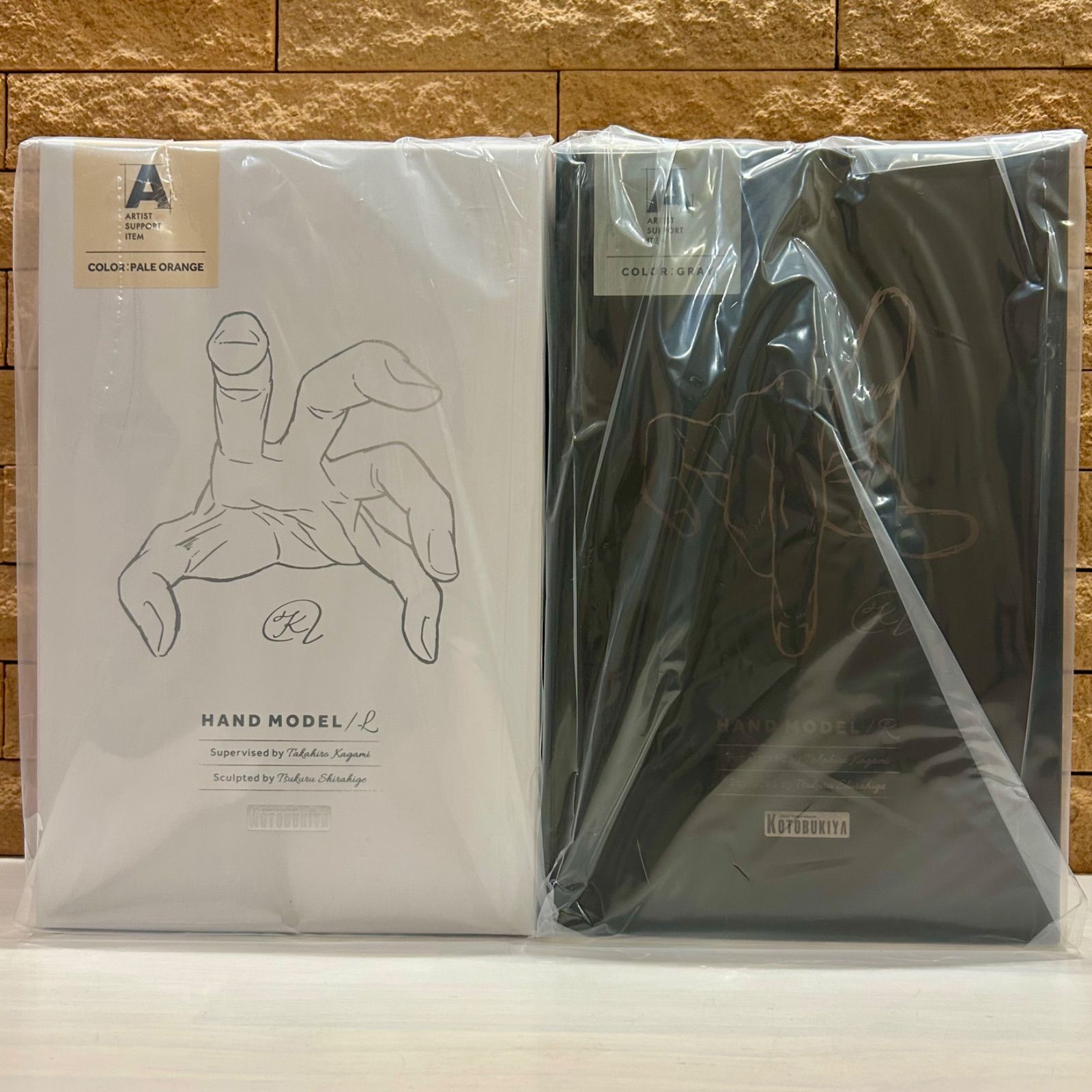 新品未開封 壽屋(KOTOBUKIYA) ARTIST SUPPORT ITEM ハンドモデル 左右2 