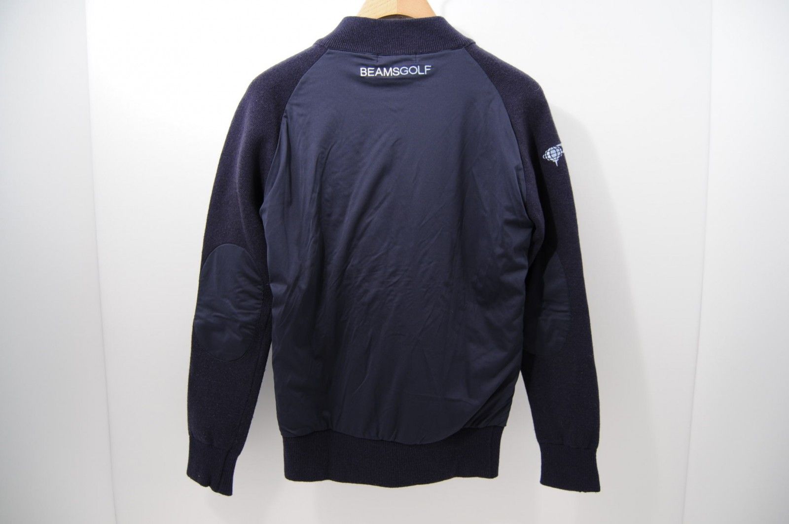 BEAMS - coco 中古 ビームスゴルフ BEAMSGOLF メンズ ブルゾン S 紺 ネイビー  長袖ダブルジップ ウィンド ニット BEAMS - coco 中古 ビームスゴルフ BEAMSGOLF メンズ ブルゾン S