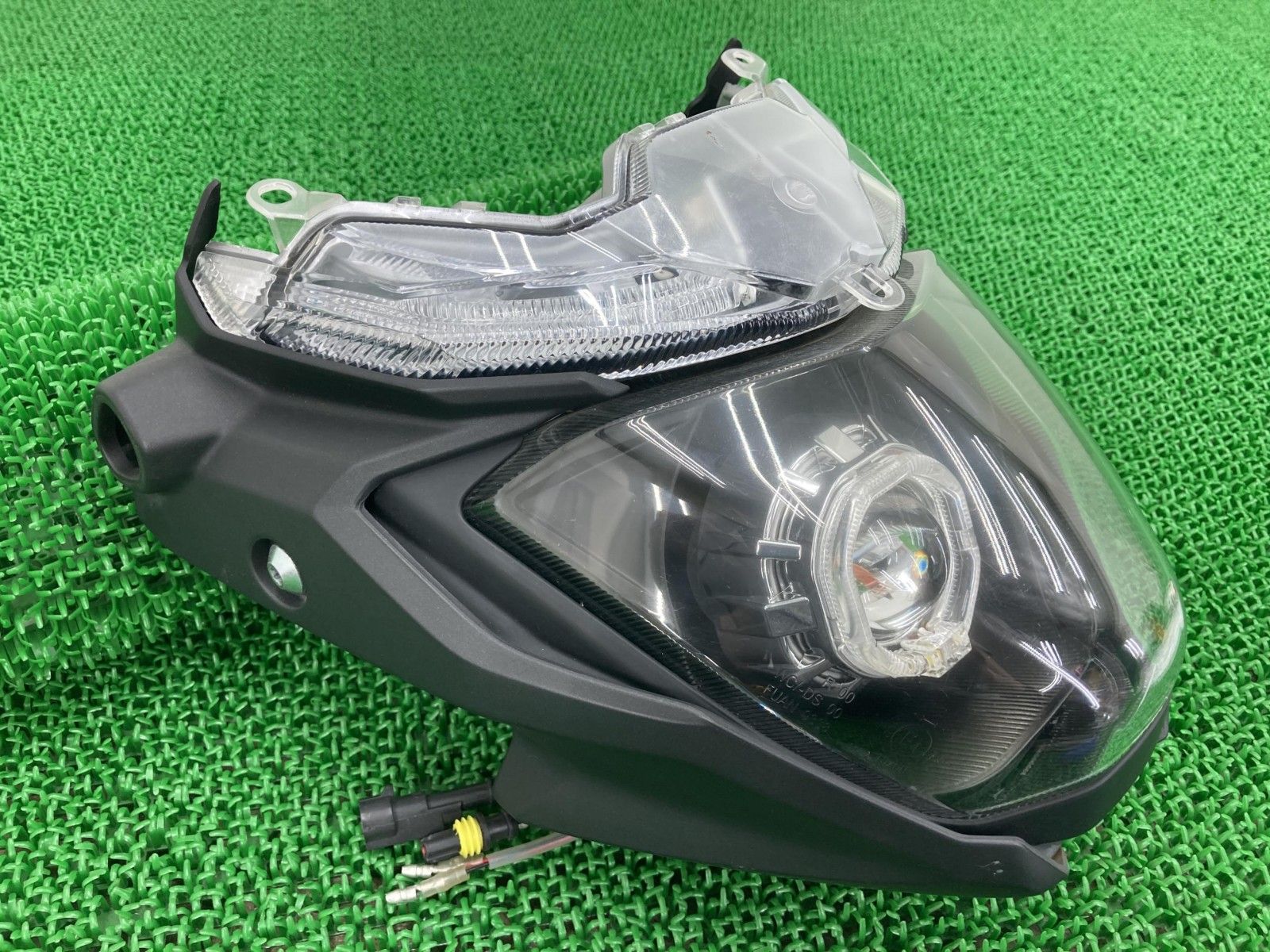 MT-25 ヘッドライト 0308 ヤマハ 純正 バイク 部品 RG10J RG43J プロジェクター加工品 割れ欠け無し 品薄 車検 Genuine 【中古】 5 MT-25 ヘッドライト 0308 ヤマハ 純正 バイク 部品 RG10J RG43J