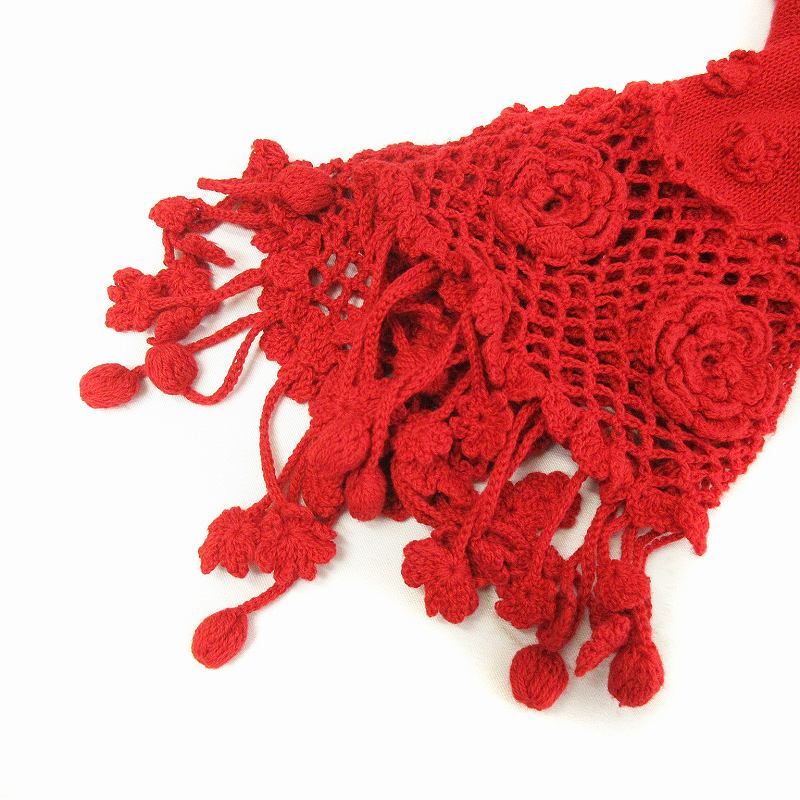 ピンクハウス PINK HOUSE 美品 カーディガン ボレロ ニット 長袖  