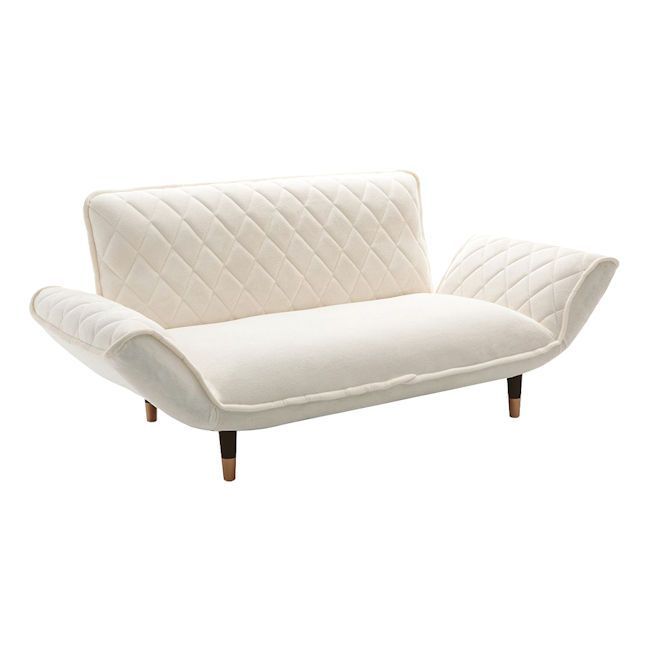 ダイヤモンドキルト カウチソファー２人掛け ラブソファー ローソファ（1162） ダイヤモンドキルトカウチソファー2人掛け ラブソファ（1162