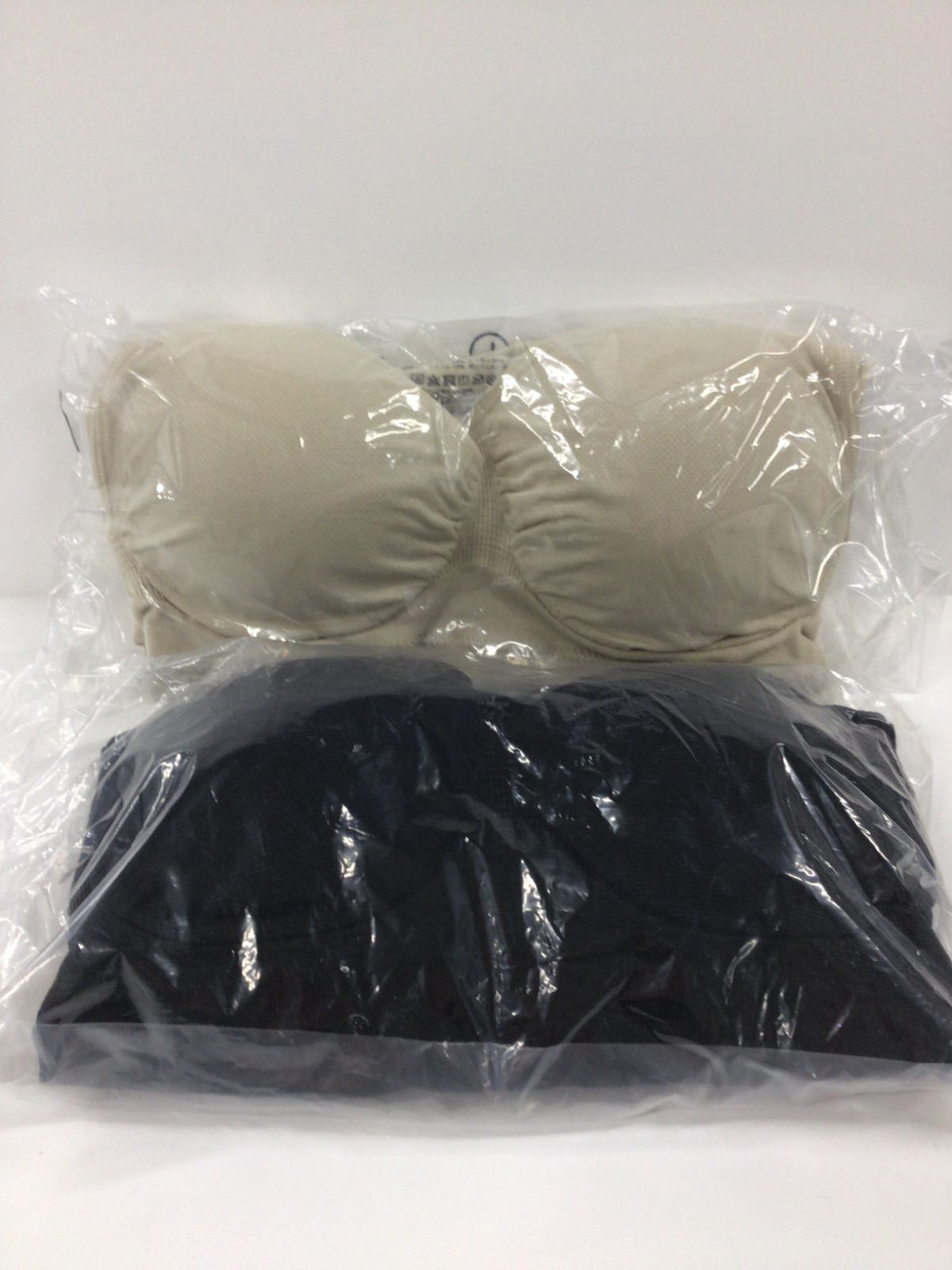 F1458 genie ジニエ グラマラスシェイプ ウォーム フィット ブラック ベージュ 計2点セット