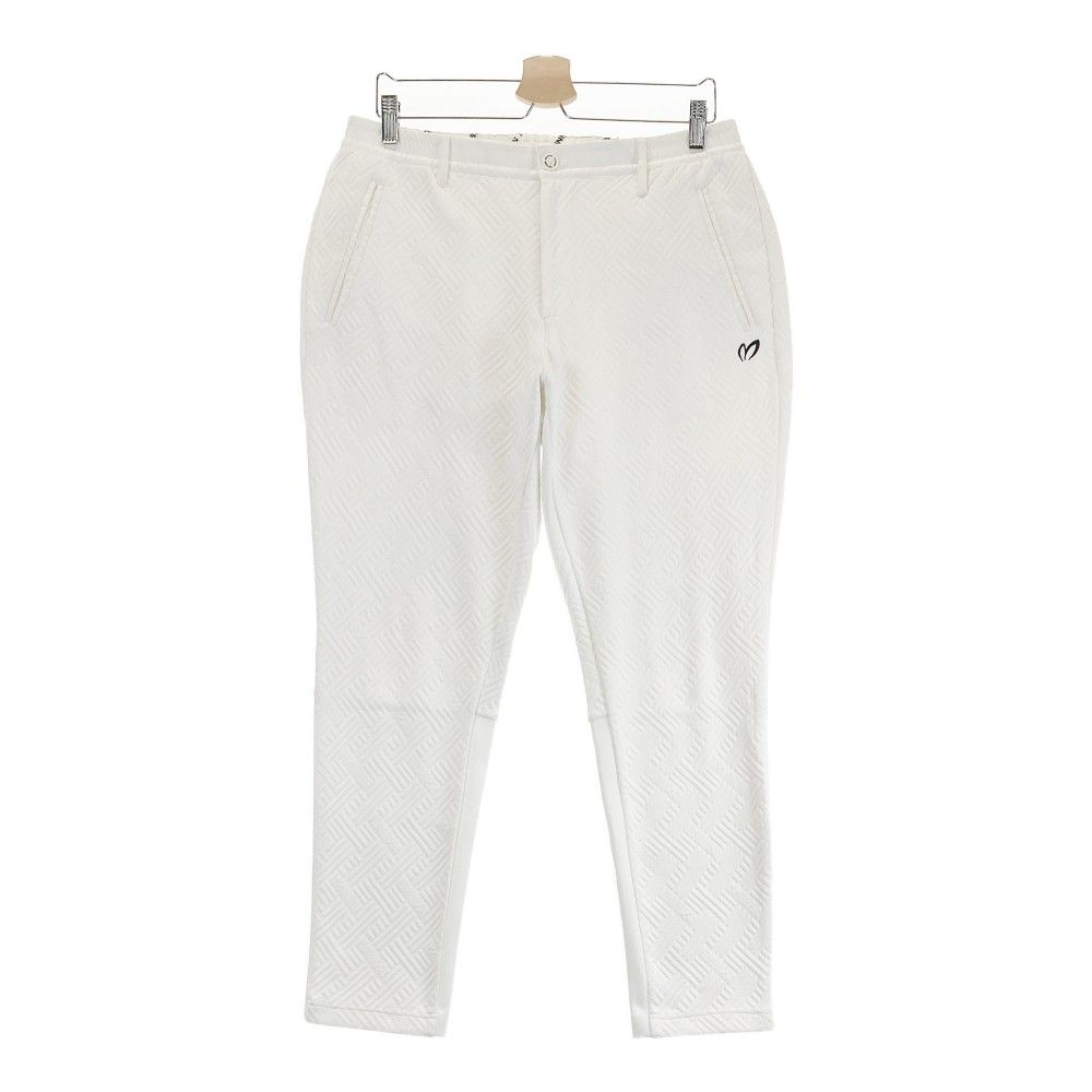 サイズ 6 MASTER BUNNY EDITION マスターバニーエディション 758-2231105 ストレッチパンツ 総柄 ホワイト系 240101414105 ゴルフウェア メンズ ストスト