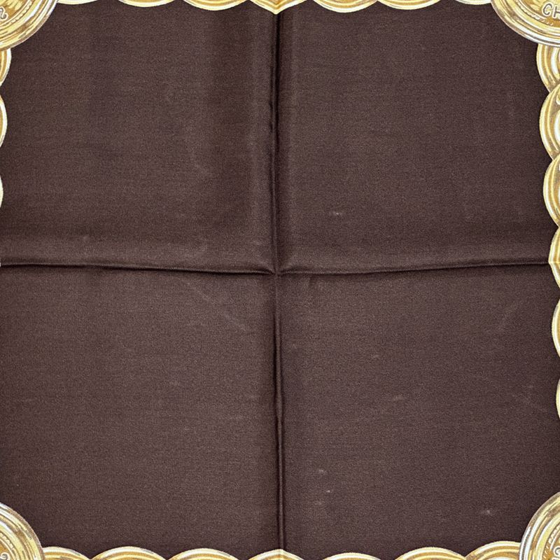 シャネル CHANEL スカーフ レディース ブランド カンボン ココマーク