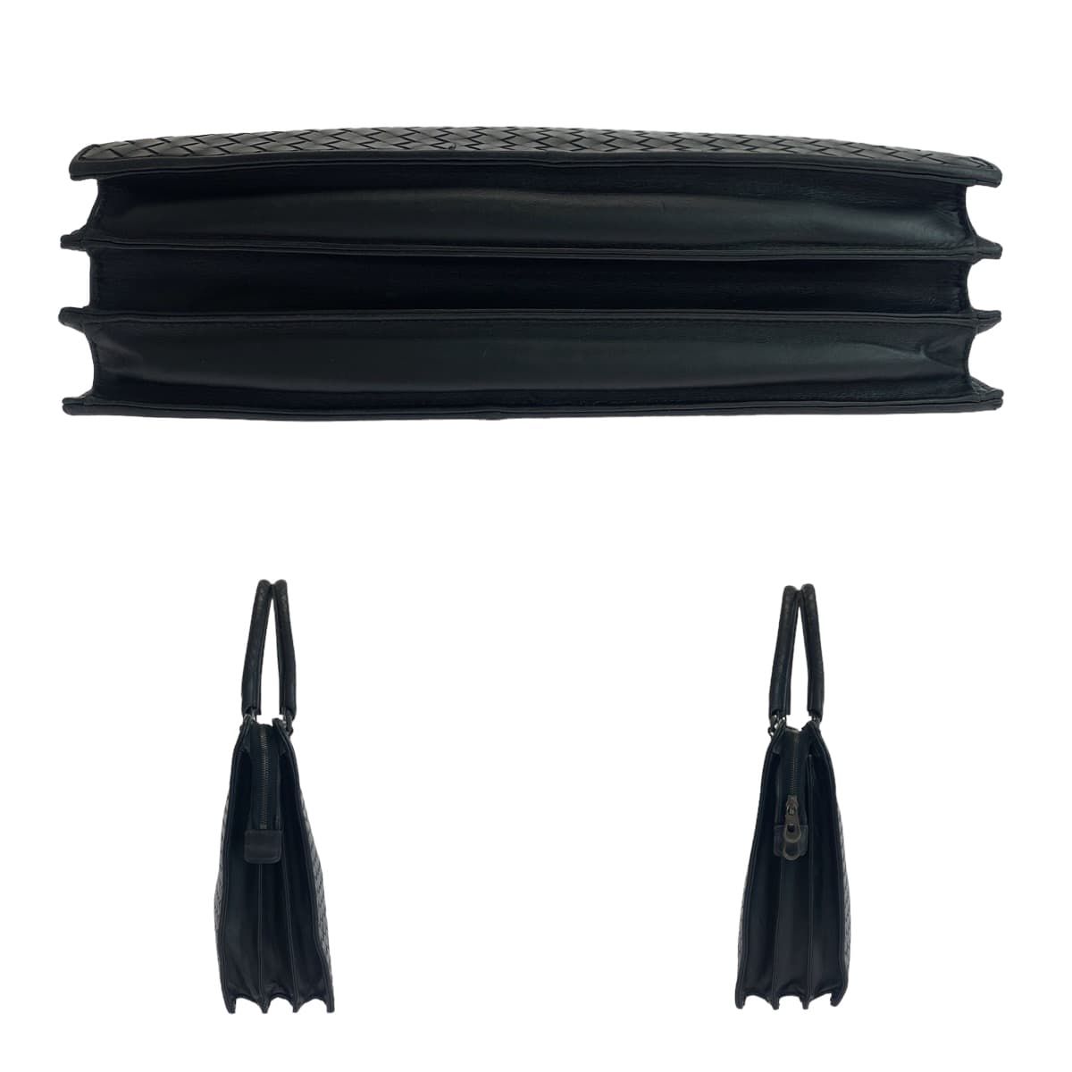 BOTTEGAVENETA ボッテガヴェネタ イントレチャート ブラック 黒 レザー