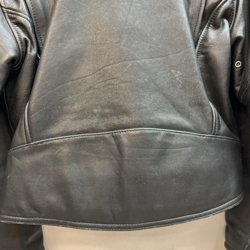 HARLEY-DAVIDSON ダブルライダースレザージャケット 牛革 42 ハーレー