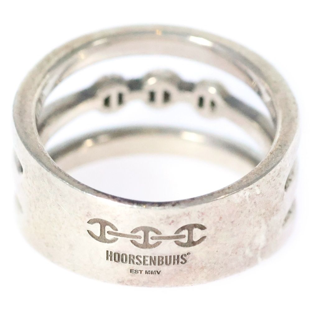 HOORSENBUHS ホーセンブース ASSET RING アセットリング 三連シルバーリング