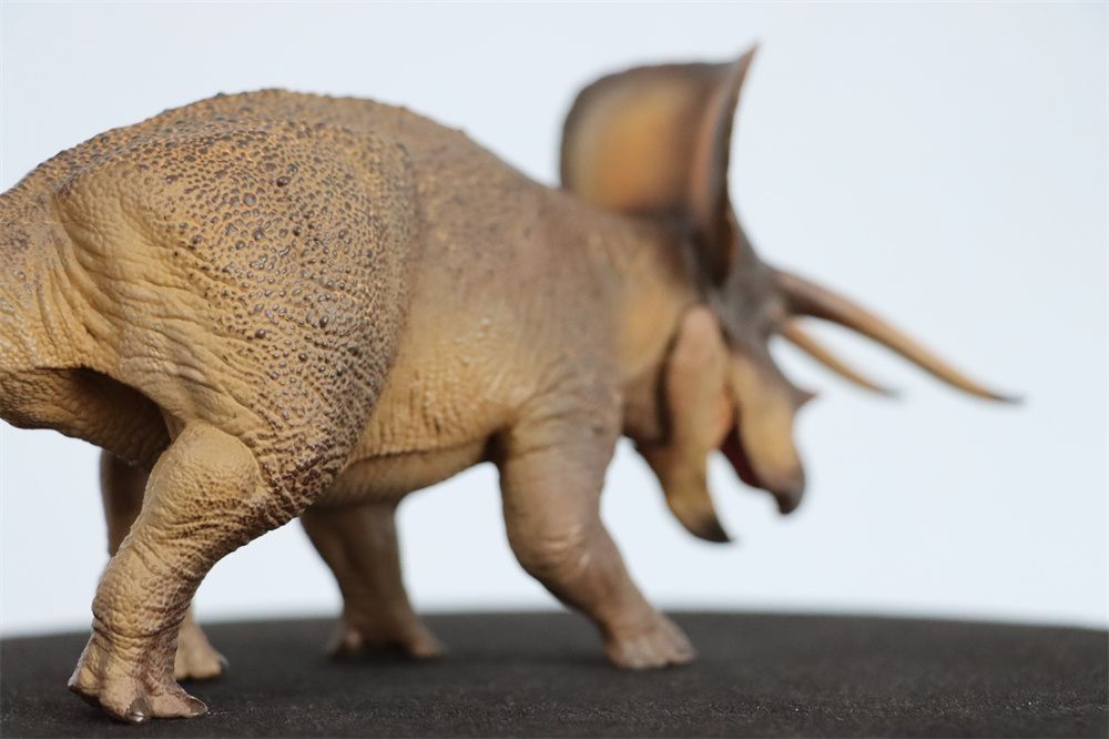 PNSO 恐竜博物館 1/35 サイズ トリケラトプス NEW Triceratops 竜脚類 三角龍 植物食 恐竜 動物 フィギュア プラモデル  おもちゃ 模型 リアル PVC 恐竜好き 誕生日 プレゼント オリジナル 塗装済 完成品 24.7cm級 - メルカリ