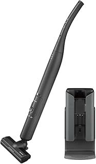 SHARP シャープ ステーションタイプ コードレススティック 掃除機 EC-XR1-H グレー 掃除中も自動ごみ収集中もやさしい運転音のステーションタイプ