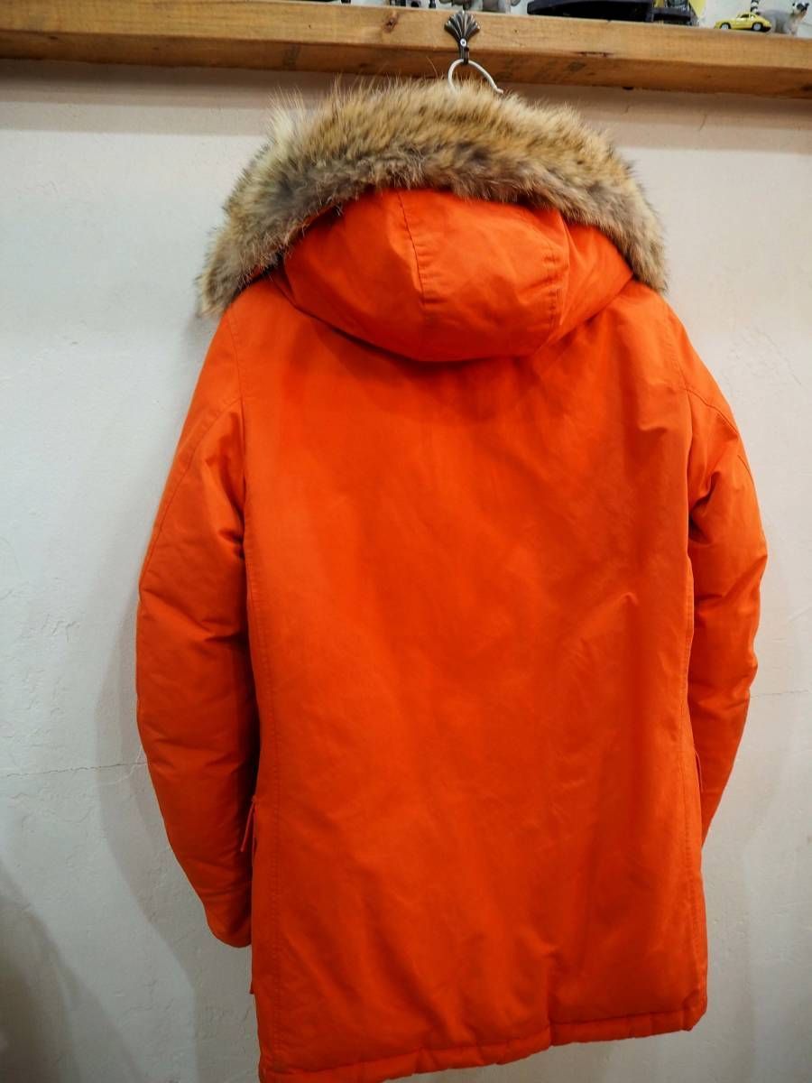 良品　WOOLRICH アークティックパーカ　ダウンジャケット　 L オレンジ ウールリッチのダウンは珠玉の名品！アークティックパーカの魅力とは