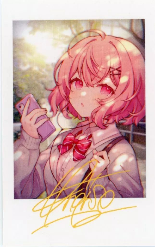 中古】キャラカード nqrse(スマートフォン) なるせちゃんの