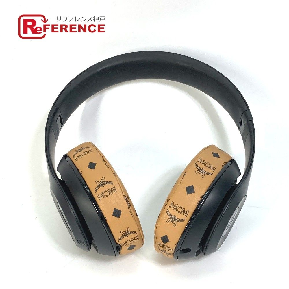 MCM エムシーエム ヘッドフォン Beats ビーツ ワイヤレス ヘッドフォン レザー ブラウン