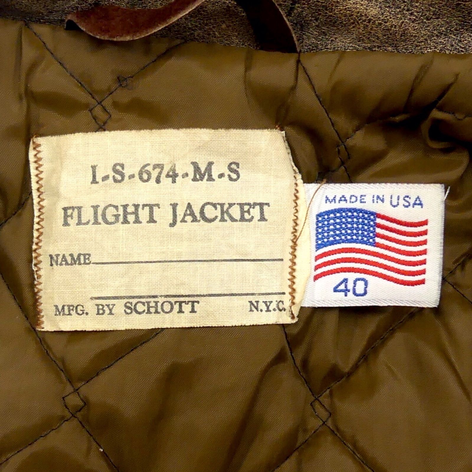 70s USA製 Schott 旧タグ G-1 タイプ フライトジャケット 18 70s USA製 Schott 旧タグ G-1 タイプ フライトジャケット 18 70s USA製