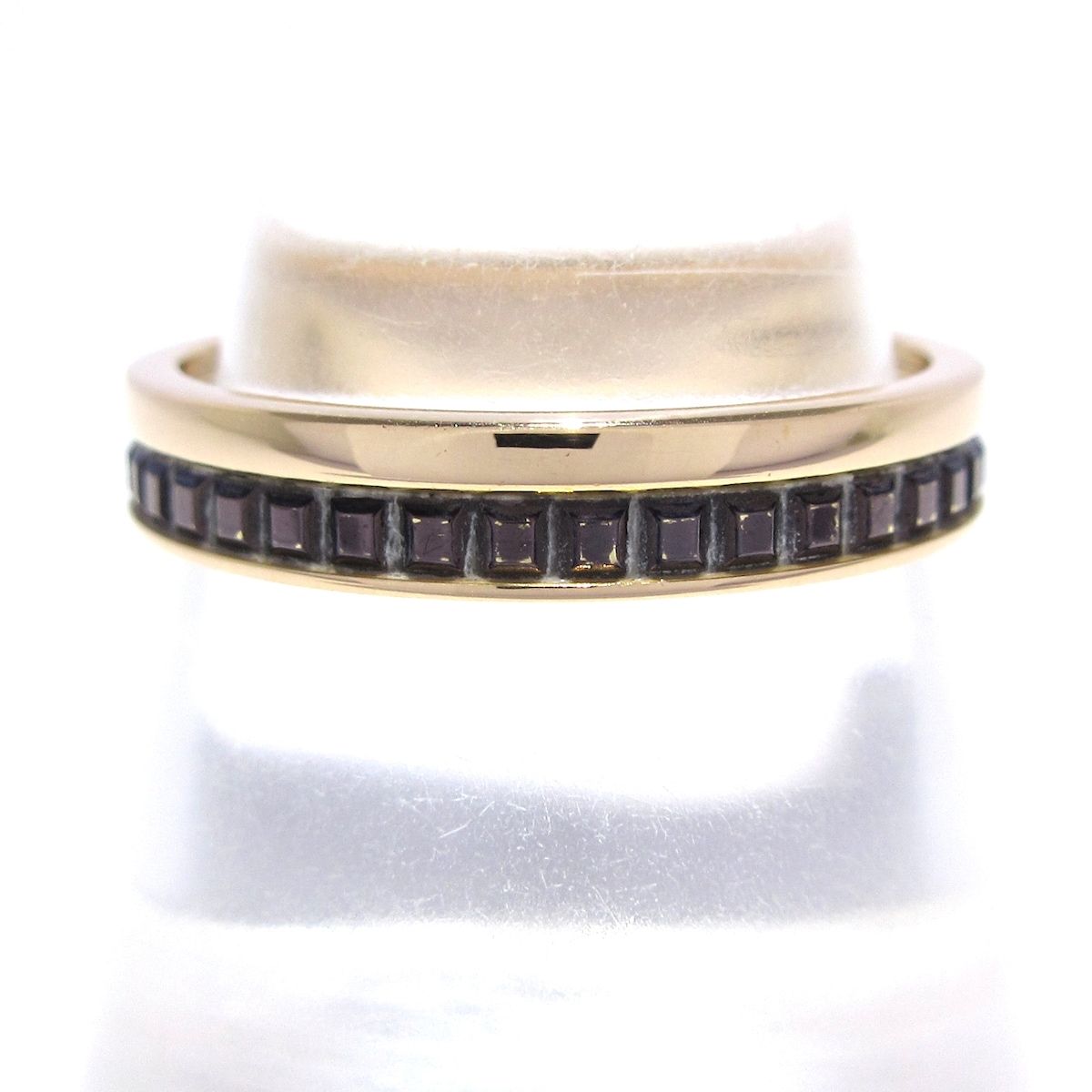 BOUCHERON ブシュロン リング 57 キャトルクラシックリング K18PG×ブラウンPVD