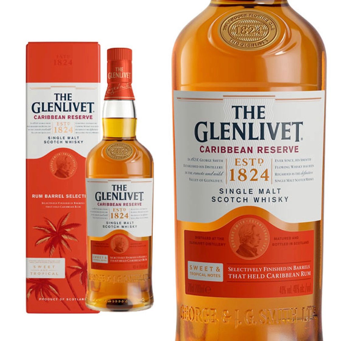 使い勝手の良い】 THE GLENLIVET ザ グレンリベット 18年 700ml カートン付き シングルモルト スコッチ ウイスキー イギリス  fucoa.cl