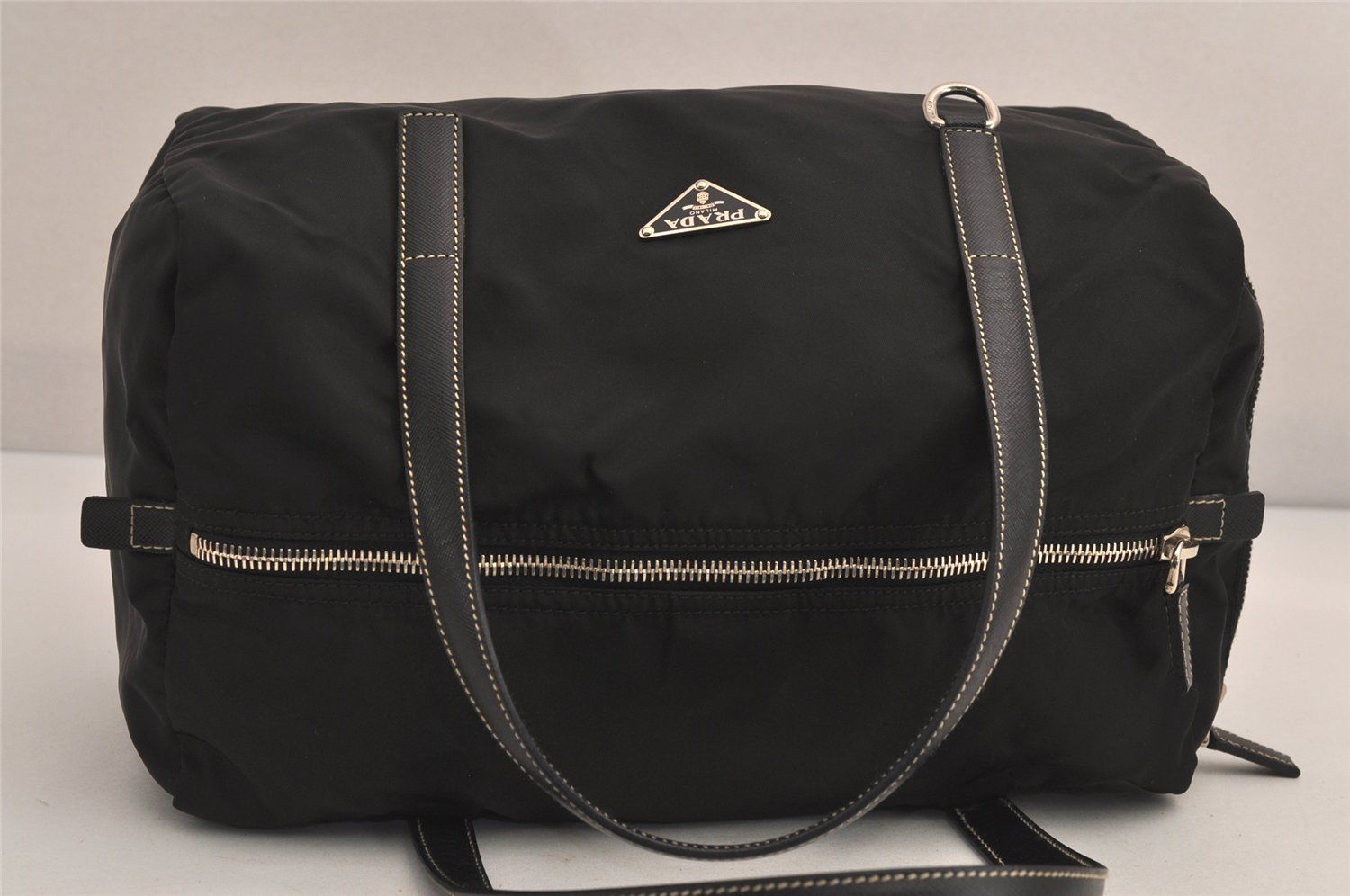 PRADA プラダ ナイロン ボストンバッグ イタリア製 USED - SOTA
