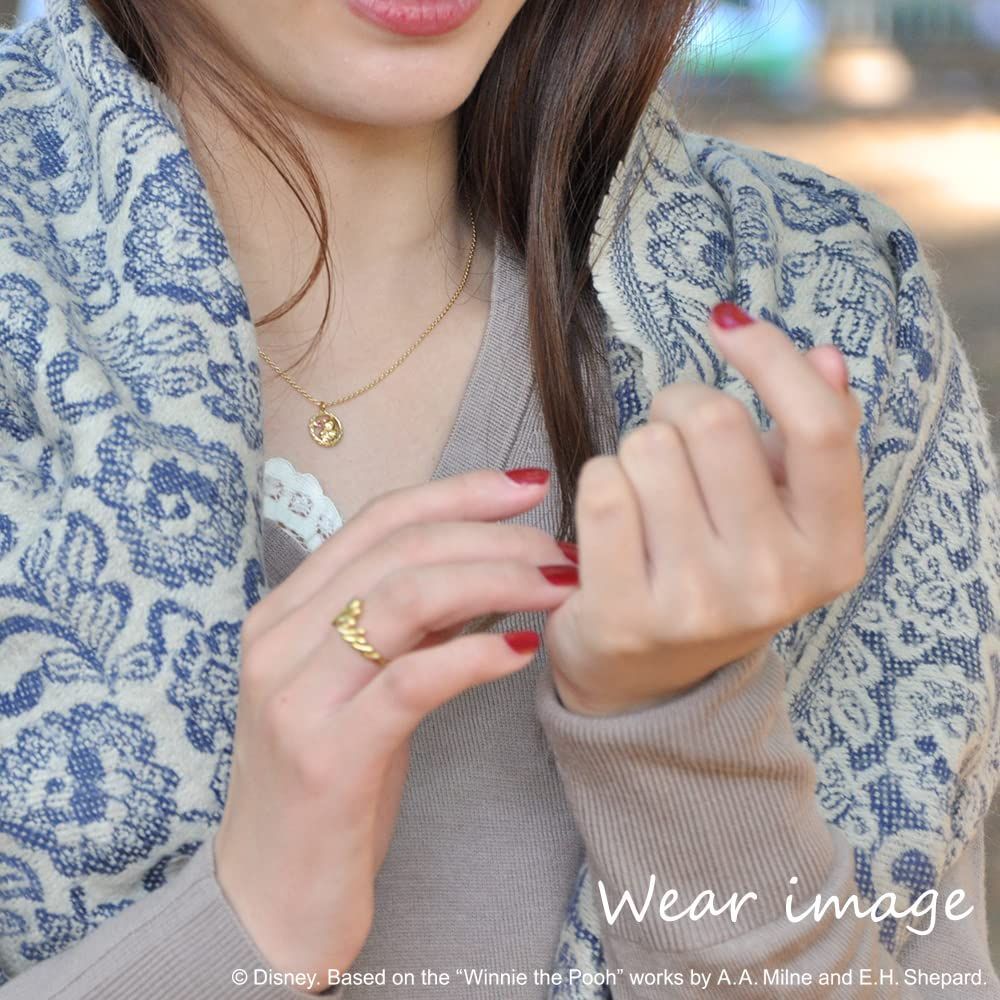 在庫 ペンダント ダイヤモンド ネックレス サークル シルバー ギフト ハート プーさん 誕生石 ディズニー 特別ケース