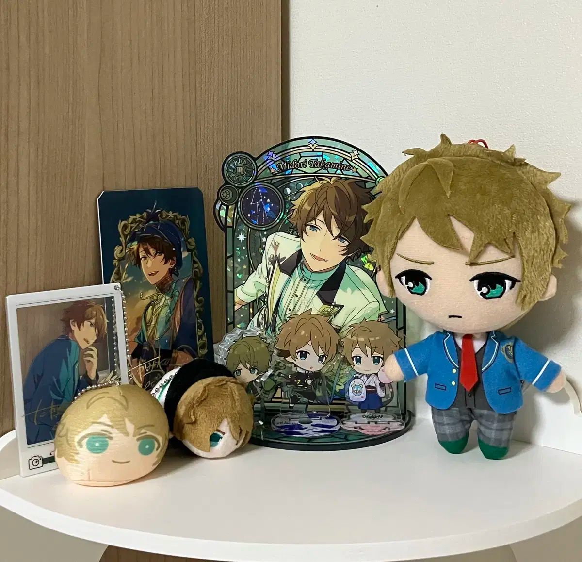 【雷市場（ポンジャン）商品韓国直送】 あんさんぶるスターズ！！(あんスタ) 流星隊 高峯 翠 アクリル ぬい おまんじゅう もちころりん もちマス まとめ売り