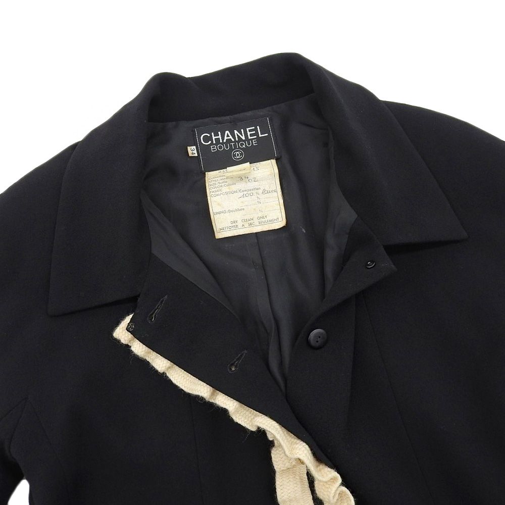 本物保証】 超美品 シャネル CHANEL ココマーク ココボタン ジャケット  