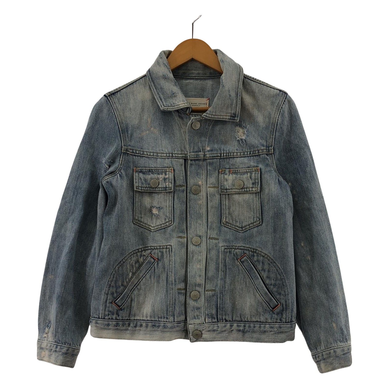 heaven by marc jacobs ペインティング デニムジャケット heaven by