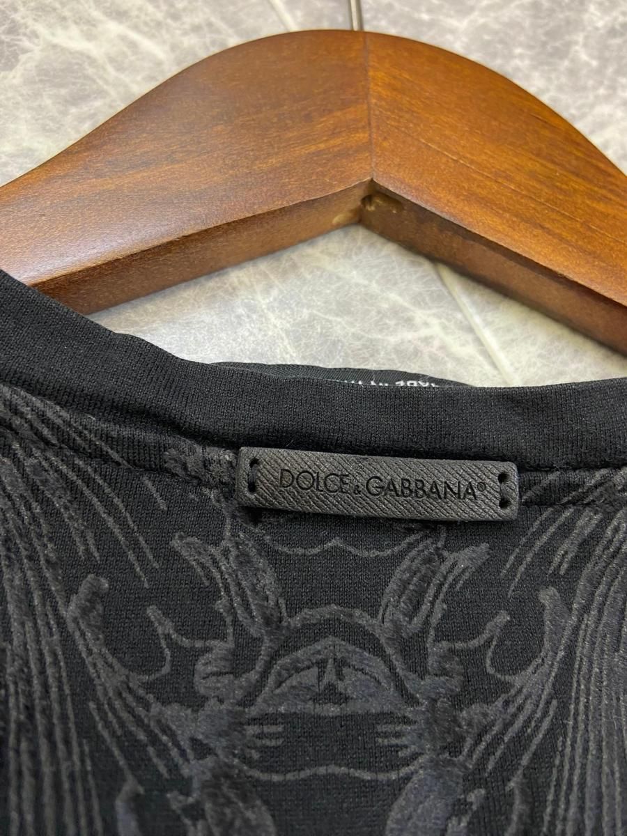 DOLCE&GABBANA （ドルチェアンドガッバーナ）ベロア レースデザイン