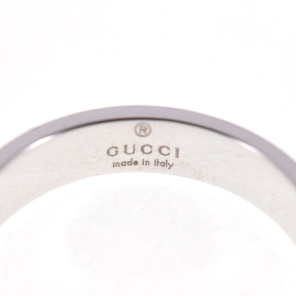 グッチ GUCCI アイコン リング サイズ49 JP9 K18WG レディース S 139289