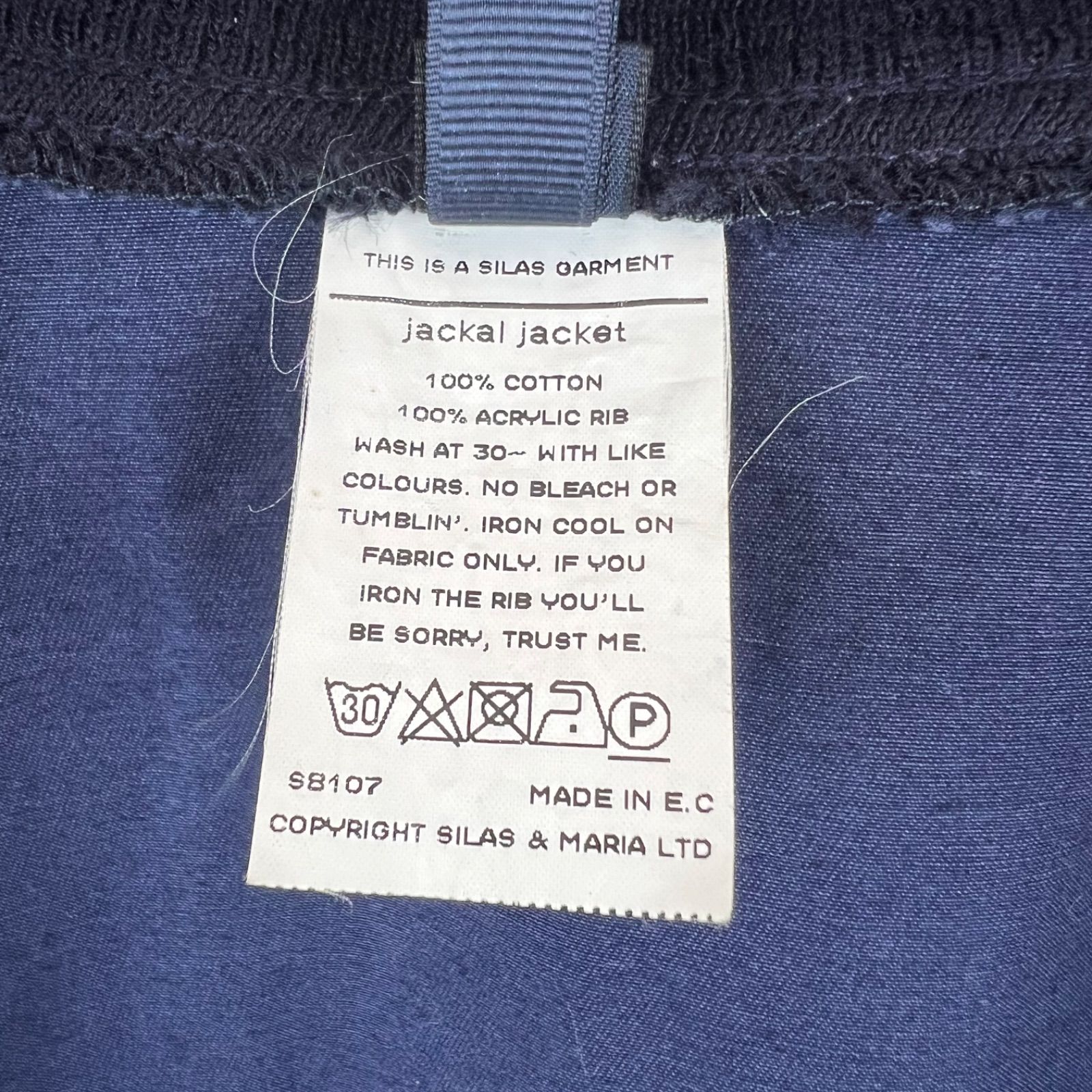 SILAS 00s archive E.C jackal jacket bomber M サイラス 初期 EC製