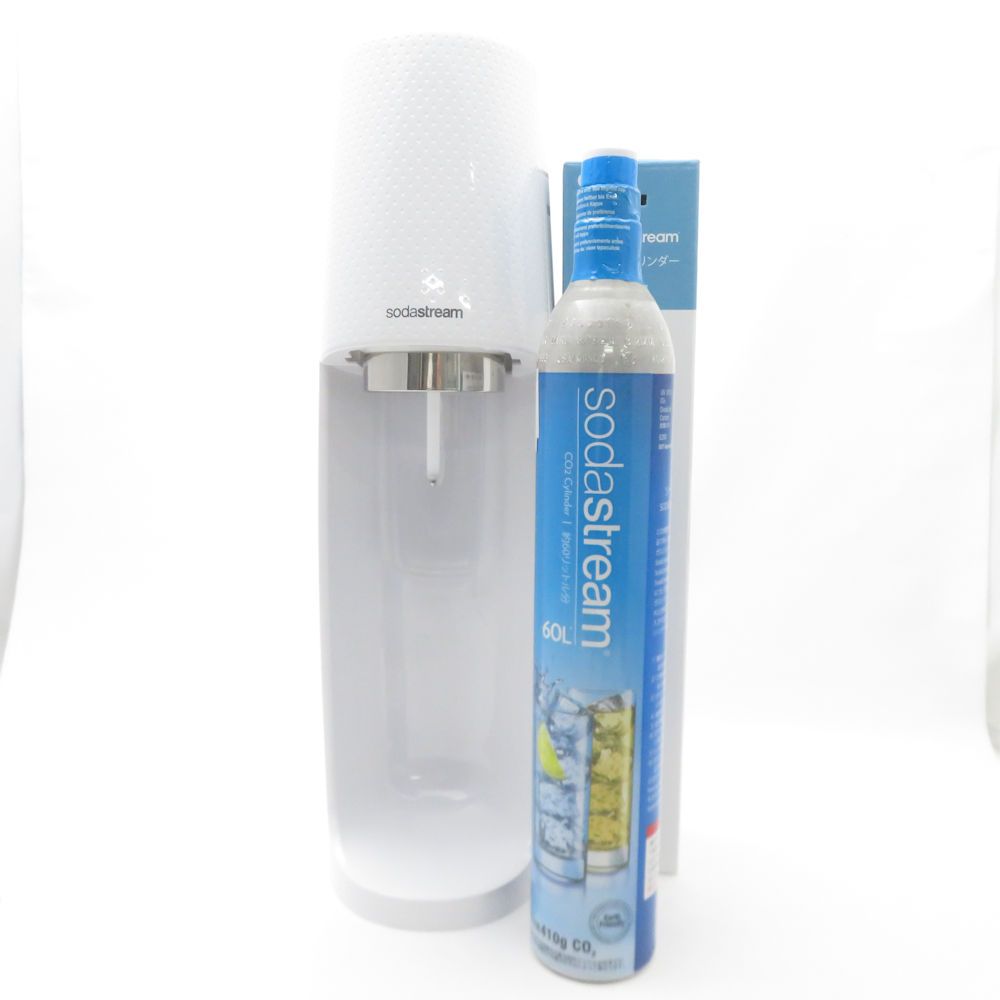 美品SodaStream SPIRIT ONE TOUCH自動炭酸水メーカー | [公式 美品