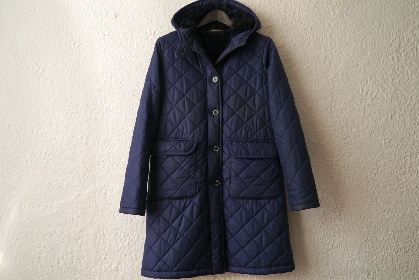 MACKINTOSH マッキントッシュ グランジ ウール キルティングボアコート Mackintosh 極美品☆Mackintosh マッキントッシュ グランジ