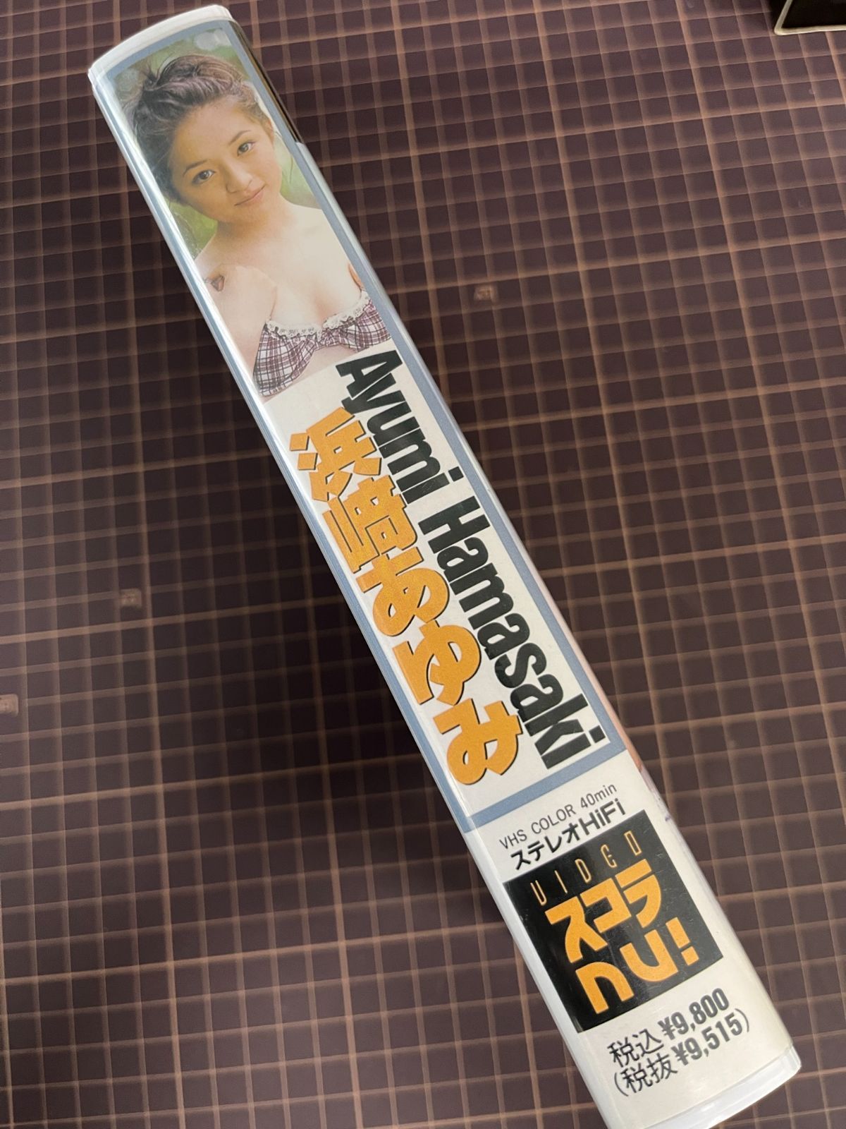 VHSビデオテープ 浜崎あゆみ Ayumi Hamasaki スコラ NU！ 歌手デビュー