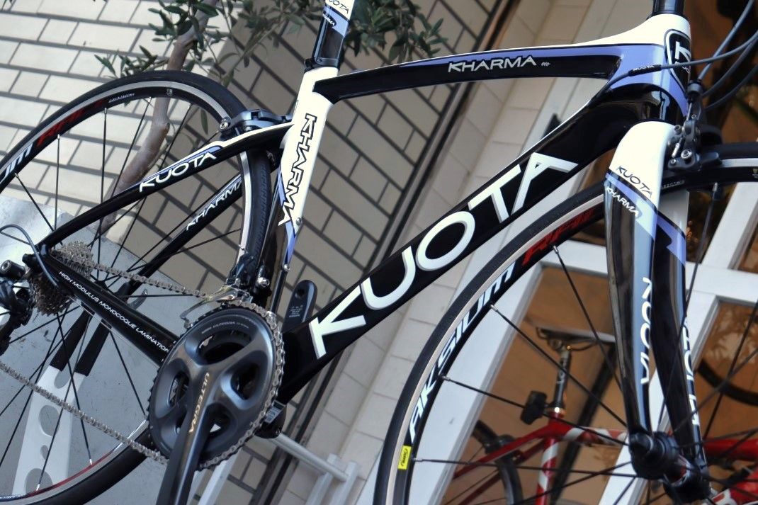 クオータ KUOTA カルマ エボ KHARMA EVO 2014モデル XSサイズ シマノ アルテグラ 6800 MIX 11S カーボン  ロードバイク 【横浜店】 - メルカリ