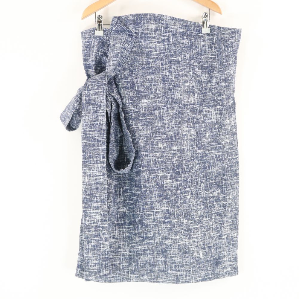 vivienne westwood anglomania ヴィヴィアンウエストウッド スカート 1点 M コットン100％ タイト ワンショルダー 膝丈 レディース AT1705A36